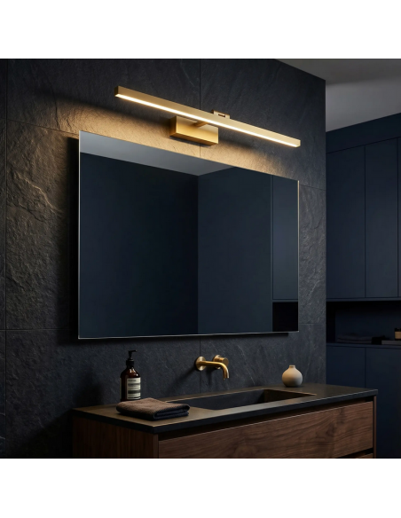 væglampe badeværelseslampe moderne design led soveværelse spejl