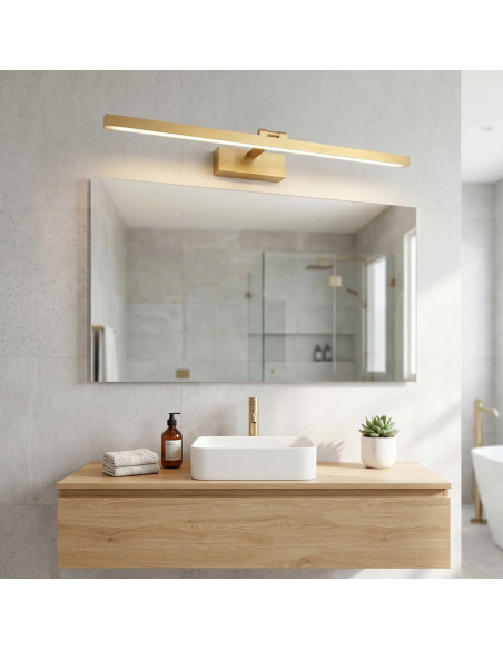 væglampe badeværelseslampe moderne design led soveværelse spejl