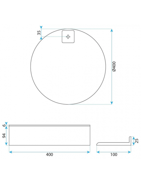 komplet badmiljø væg underskab med vask håndvask badeværelse spejl med lys led