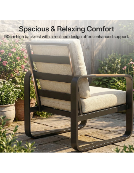 havestol lounge udendørs havemøbler loungestol