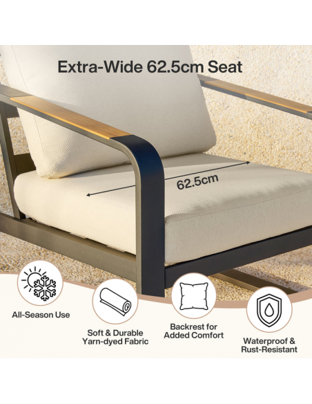 havestol lounge udendørs havemøbler loungestol