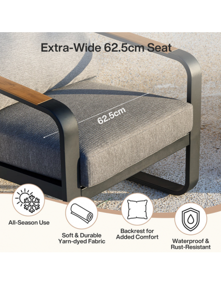 havestol lounge udendørs havemøbler loungestol