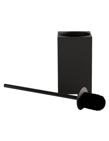 toiletbørste mat sort gulv badeværelse design