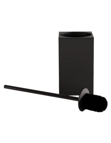 toiletbørste mat sort gulv badeværelse design