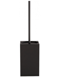 toiletbørste mat sort gulv badeværelse design