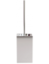 Toiletbørste i metal og kunststof H39 cm - Krom