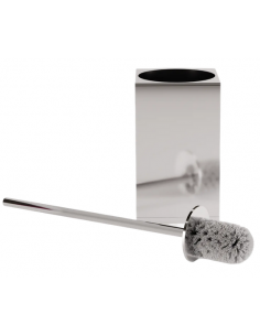 toiletbørste krom gulv badeværelse design 2