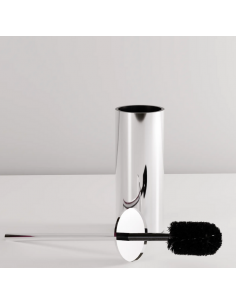 toiletbørste krom gulv badeværelse design 2