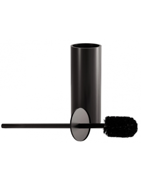 toiletbørste sort gulv badeværelse design