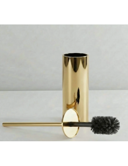 toiletbørste sort gulv badeværelse design