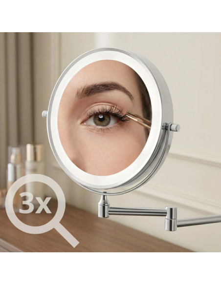 kosmetikspejl make-up makeup makeupspejl spejl vægspejl kosmetik badeværelse design