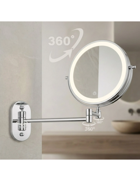 kosmetikspejl make-up makeup makeupspejl spejl vægspejl kosmetik badeværelse design