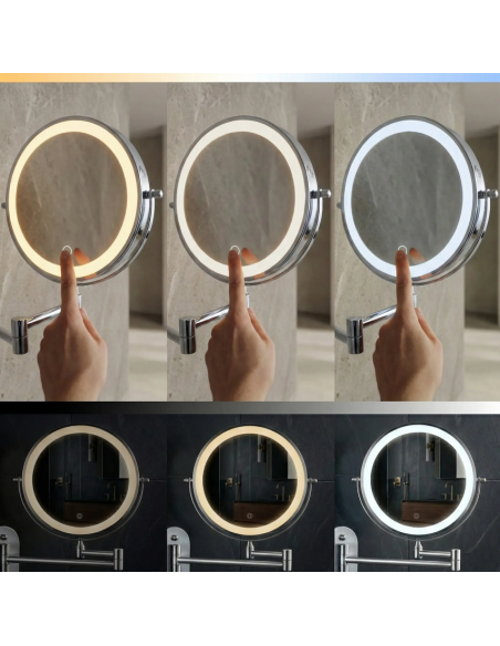 kosmetikspejl make-up makeup makeupspejl spejl vægspejl kosmetik badeværelse design