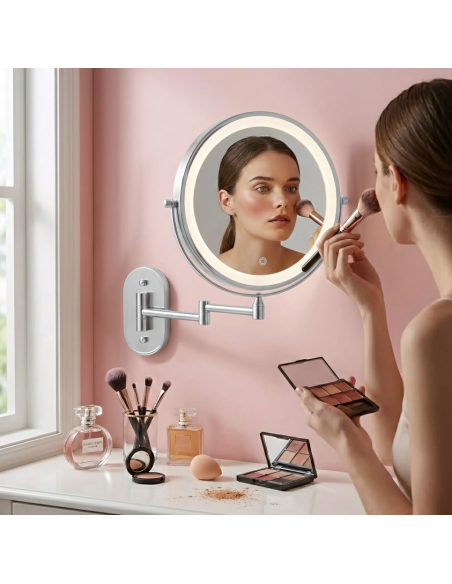 kosmetikspejl make-up makeup makeupspejl spejl vægspejl kosmetik badeværelse design