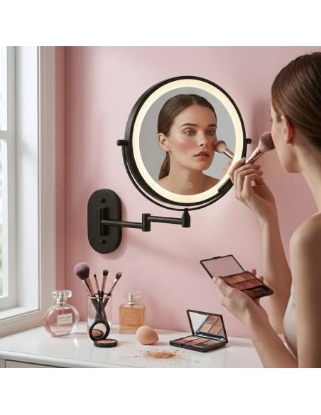 kosmetikspejl make-up makeup makeupspejl spejl vægspejl kosmetik badeværelse design