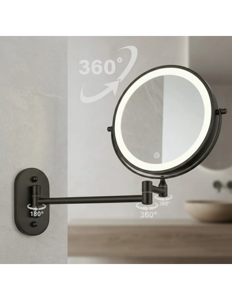 kosmetikspejl make-up makeup makeupspejl spejl vægspejl kosmetik badeværelse design