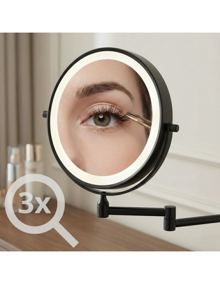 kosmetikspejl make-up makeup makeupspejl spejl vægspejl kosmetik badeværelse design