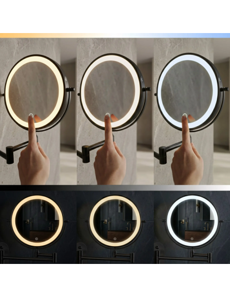 kosmetikspejl make-up makeup makeupspejl spejl vægspejl kosmetik badeværelse design