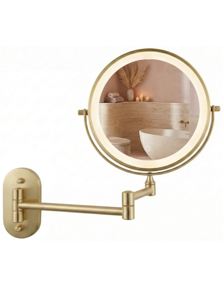 kosmetikspejl make-up makeup makeupspejl spejl vægspejl kosmetik badeværelse design