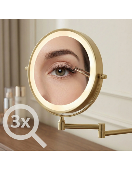 kosmetikspejl make-up makeup makeupspejl spejl vægspejl kosmetik badeværelse design