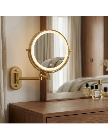 kosmetikspejl make-up makeup makeupspejl spejl vægspejl kosmetik badeværelse design