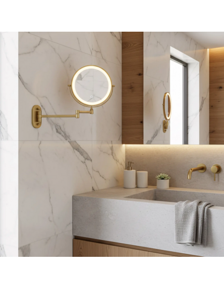 kosmetikspejl make-up makeup makeupspejl spejl vægspejl kosmetik badeværelse design