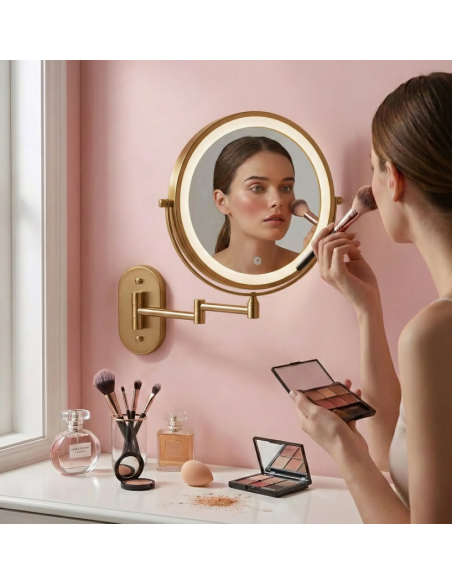 kosmetikspejl make-up makeup makeupspejl spejl vægspejl kosmetik badeværelse design