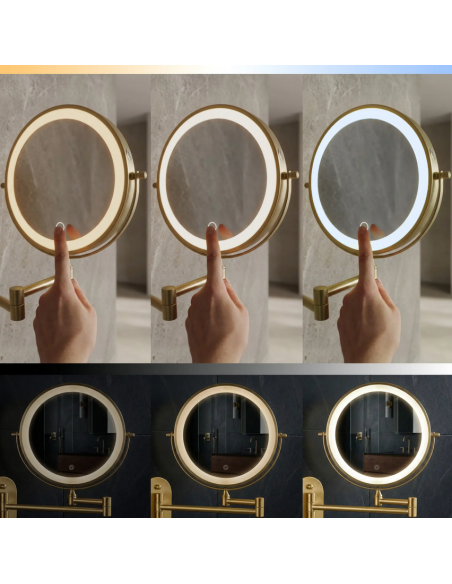 kosmetikspejl make-up makeup makeupspejl spejl vægspejl kosmetik badeværelse design