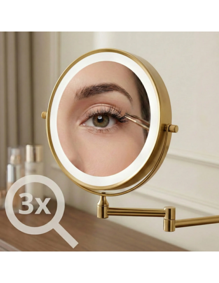 kosmetikspejl make-up makeup makeupspejl spejl vægspejl kosmetik badeværelse design