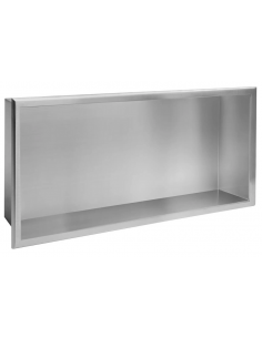 hylde indbygning indmuring væg væggen badeværelseshylde badeværelse bruseniche brusekabine bruser