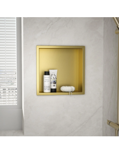 hylde indbygning indmuring væg væggen badeværelseshylde badeværelse bruseniche brusekabine bruser 2