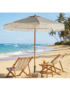 parasol strandparasol havemøbler havebord terrasse 2