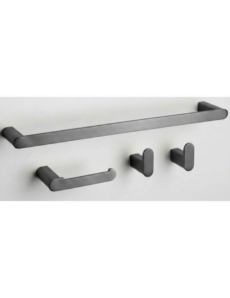 håndklædekrog håndklædeholder håndklædestang toiletrulleholder badeværelse badeværelsesindretning badeværelsestilbehør