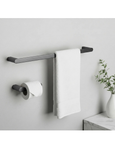 håndklædekrog håndklædeholder håndklædestang toiletrulleholder badeværelse badeværelsesindretning badeværelsestilbehør 2