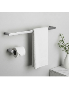 håndklædekrog håndklædeholder håndklædestang toiletrulleholder badeværelse badeværelsesindretning badeværelsestilbehør 2