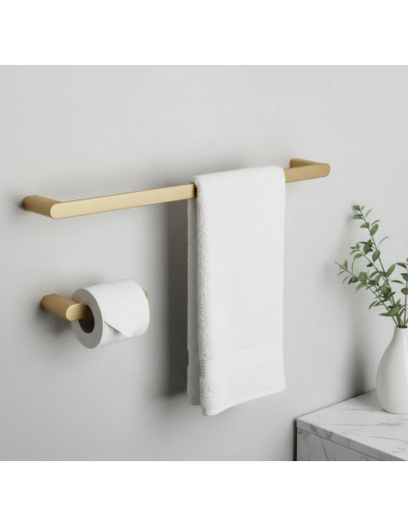 håndklædekrog håndklædeholder håndklædestang toiletrulleholder badeværelse badeværelsesindretning badeværelsestilbehør