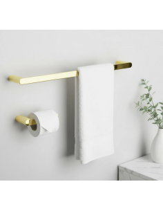 håndklædekrog håndklædeholder håndklædestang toiletrulleholder badeværelse badeværelsesindretning badeværelsestilbehør 2