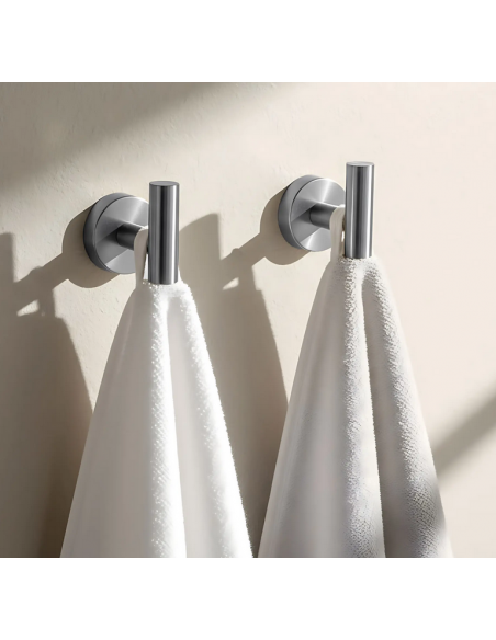 håndklædekrog håndklædeholder håndklædestang toiletrulleholder badeværelse badeværelsesindretning badeværelsestilbehør