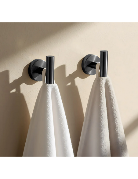 håndklædekrog håndklædeholder håndklædestang toiletrulleholder badeværelse badeværelsesindretning badeværelsestilbehør