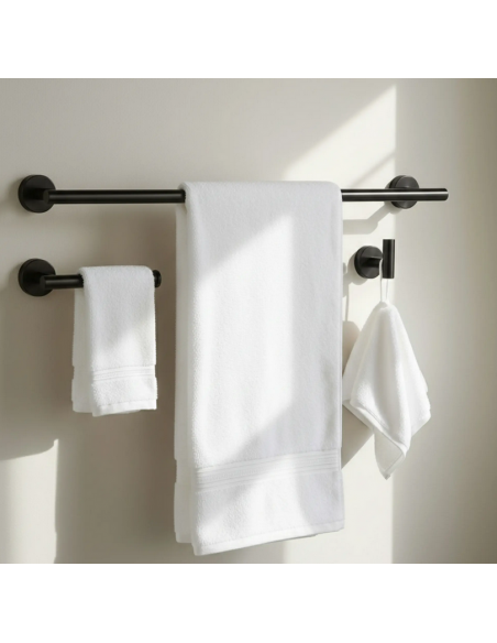 håndklædekrog håndklædeholder håndklædestang toiletrulleholder badeværelse badeværelsesindretning badeværelsestilbehør