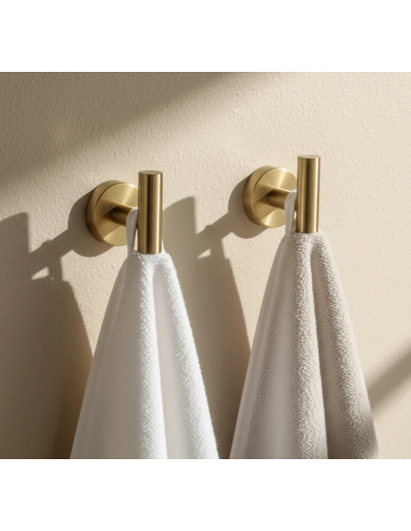 håndklædekrog håndklædeholder håndklædestang toiletrulleholder badeværelse badeværelsesindretning badeværelsestilbehør