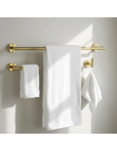 håndklædekrog håndklædeholder håndklædestang toiletrulleholder badeværelse badeværelsesindretning badeværelsestilbehør 2