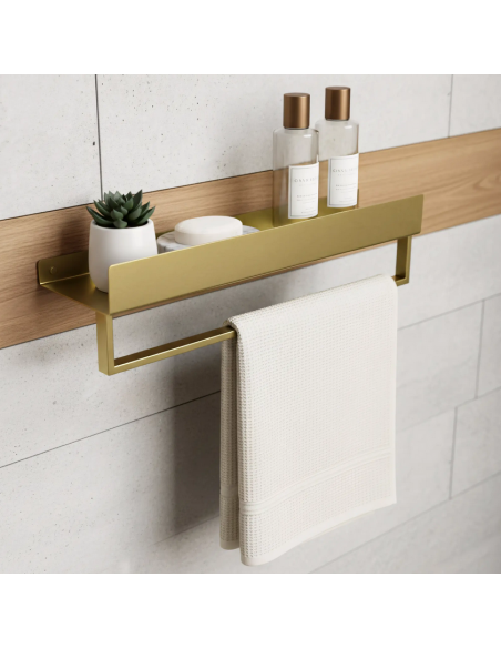 hylde væg væggen badeværelseshylde badeværelse bruseniche brusekabine bruser