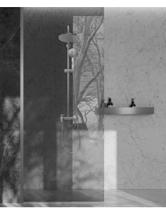 hylde væg væggen badeværelseshylde badeværelse bruseniche brusekabine bruser 2