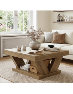 sofabord træ moderne design indretning opbevaring hylde 2