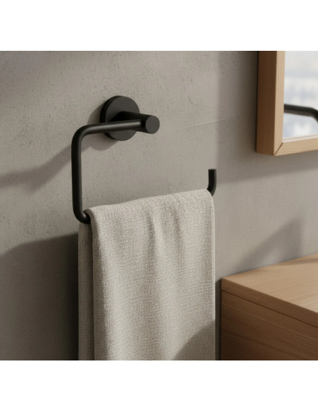 håndklædeholder håndklædestang badeværelse badeværelsesindretning badeværelsestilbehør