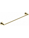 Håndklædestang i metal B63 cm - Guld