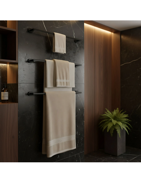 håndklædeholder håndklædestang badeværelse badeværelsesindretning badeværelsestilbehør