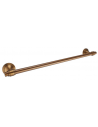 Håndklædestang i metal B64 cm - Børstet kobber