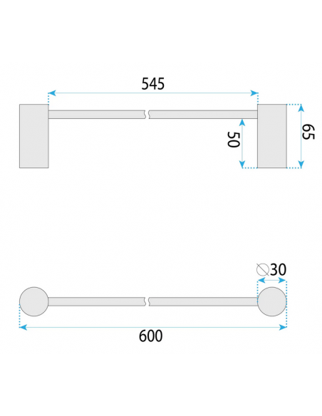 håndklædeholder håndklædestang badeværelse badeværelsesindretning badeværelsestilbehør